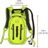 imageErgodyne ChillIts 5157 Hydration Backpack High Visibility Reflective Cargo Pack with Storage 3 Liter Bladder Breakaway Shoulder Straps