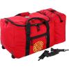 imageErgodyne Arsenal 5005W Large Nylon Rolling Firefighter Rescue Turnout Fire Gear Bag with Shoulder Strap and Helmet PocketWheeled Firefighter Turnout Bag  117l