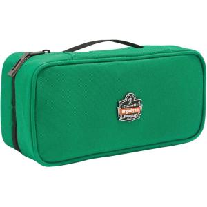 imageErgodyne Arsenal 5875 Clamshell Organizer Zippered Pouches Large BlueGreen
