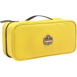 imageErgodyne Arsenal 5875 Clamshell Organizer Zippered Pouches Large BlueYellow
