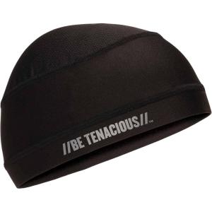 imageErgodyne Chill Its 6632 Cooling Skull Cap Sweat Wicking Liner UPF 50 Sun ProtectionBlack