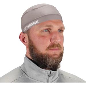 imageErgodyne Chill Its 6632 Cooling Skull Cap Sweat Wicking Liner UPF 50 Sun ProtectionGray