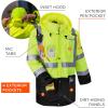 imageErgodyne 8386 Type R Class 3 Outer Shell JacketLime