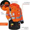 imageErgodyne 8386 Type R Class 3 Outer Shell JacketOrange