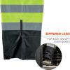 imageErgodyne GloWear 8915BK Rain Pants Black Bottom High Visibility Reflective ANSI CompliantXLarge