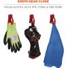 imageErgodyne Squids 3405 Glove Clip Holder with Belt ClipRed