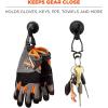 imageErgodyne Squids 3415 Glove Grabber with Magnet Anchor Mount Black