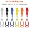 imageErgodyne Squids 3420 Swiveling Glove Clip Holder with Dual ClipsGranite  6Pack