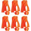 imageErgodyne Squids 3405 Glove Clip Holder with Belt ClipOrange  6pack