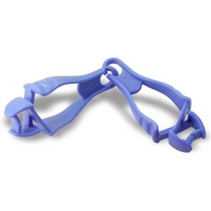 imageErgodyne Squids 3400 Glove Clip Holder with Dual Clips Black 1 Count Pack of 1Blue  100pack