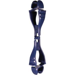 imageErgodyne Squids 3400MD Metal Detectable Glove Grabber with Dual Clip Mount Deep Blue