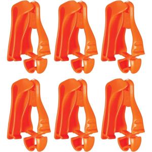 imageErgodyne Squids 3405 Glove Clip Holder with Belt ClipOrange  6pack