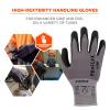 imageErgodyne ProFlex 7000 Nitrile Coated Work Gloves Foam Nitrile Palms for Flexible No Slip Grip 15g 12PackLarge