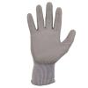 imageErgodyne ProFlex 7024 Cut Resistant Work Gloves ANSI A2 PU Coated Palms for Flexible No Slip Grip Abrasion Resistant 13g Touchscreen Capable 12PackGray