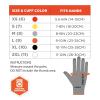 imageErgodyne ProFlex 7024 Cut Resistant Work Gloves ANSI A2 PU Coated Palms for Flexible No Slip Grip Abrasion Resistant 13g Touchscreen Capable 12PackGray