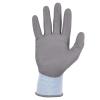 imageErgodyne ProFlex 7025 Cut Resistant Work Gloves ANSI A2 PU Coated Palms for Flexible No Slip Grip Abrasion Resistant Superior Fit and Feel 18gBlue
