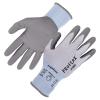 imageErgodyne ProFlex 7025 Cut Resistant Work Gloves ANSI A2 PU Coated Palms for Flexible No Slip Grip Abrasion Resistant Superior Fit and Feel 18gBlue