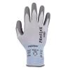 imageErgodyne ProFlex 7025 Cut Resistant Work Gloves ANSI A2 PU Coated Palms for Flexible No Slip Grip Abrasion Resistant Superior Fit and Feel 18gBlue