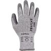 imageErgodyne ProFlex 7030 Cut Resistant Work Gloves ANSI A3 PU Coated Palms for Flexible No Slip Grip Abrasion Resistant 13g 12PairsGray