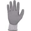 imageErgodyne ProFlex 7030 Cut Resistant Work Gloves ANSI A3 PU Coated Palms for Flexible No Slip Grip Abrasion Resistant 13g 12PairsGray