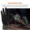 imageErgodyne ProFlex 7042 Cut Resistant Work Gloves ANSI A4 Contact Heat Resistant Sandy Nitrile Coated Palms 18g AramidSmall 12Pack