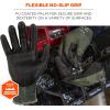 imageErgodyne unisex adult ANSI A7 Nitrile Coated CR Gloves Green Large USGreen