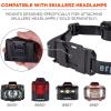 imageErgodyne Skullerz 8979 Universal Hard Hat Headlamp Strap for Ergodyne Hardhat Lights NonSlip Silicone Headband Strap Grips Hard Shell Head Protection