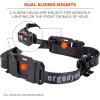 imageErgodyne Skullerz 8979 Universal Hard Hat Headlamp Strap for Ergodyne Hardhat Lights NonSlip Silicone Headband Strap Grips Hard Shell Head Protection