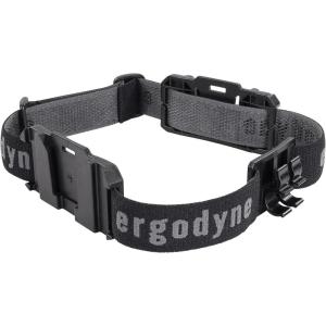 imageErgodyne Skullerz 8980 Universal Headlamp Strap for Ergodyne Removable Headlamps Adjustable Nylon Headband Strap