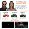 imageErgodyne  51321 Skullerz Thor Polarized Safety Sunglasses  Kryptek Typhon Black Camo Frame Polarized Copper LensBlack Frame  G15 Lens
