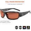imageErgodyne  51321 Skullerz Thor Polarized Safety Sunglasses  Kryptek Typhon Black Camo Frame Polarized Copper LensKryptek Typhon Frame  Copper Lens