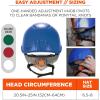 imageErgodyne Skullerz 8976 Type 2 Safety Helmet Class E Type II Hard HatBlue