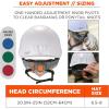 imageErgodyne Skullerz 8976 Type 2 Safety Helmet Class E Type II Hard HatWhite