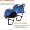 imageErgodyne Skullerz 8977 Type 2 Vented Safety Helmet Class C Type II Hard HatBlue