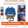imageErgodyne Skullerz 8977 Type 2 Vented Safety Helmet Class C Type II Hard HatBlue