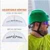 imageErgodyne Skullerz 8977 Type 2 Vented Safety Helmet Class C Type II Hard HatGreen