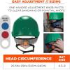 imageErgodyne Skullerz 8977 Type 2 Vented Safety Helmet Class C Type II Hard HatGreen