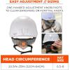 imageErgodyne Skullerz 8977 Type 2 Vented Safety Helmet Class C Type II Hard HatWhite