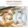 imageErgodyne Skullerz Dellenger Anti Fog Safety Glasses with Adjustable Temples z87Clear Lens