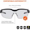 imageErgodyne Skullerz Dellenger Anti Fog Safety Glasses with Adjustable Temples z87Clear Lens