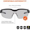 imageErgodyne Skullerz Dellenger Anti Fog Safety Glasses with Adjustable Temples z87InOutdoor Lens