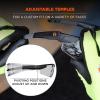 imageErgodyne Skullerz Dellenger Anti Fog Safety Glasses with Adjustable Temples z87InOutdoor Lens