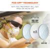 imageErgodyne Skullerz Dellenger Anti Fog Safety Glasses with Adjustable Temples z87Smoke Lens