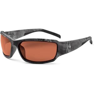 imageErgodyne  51321 Skullerz Thor Polarized Safety Sunglasses  Kryptek Typhon Black Camo Frame Polarized Copper LensKryptek Typhon Frame  Copper Lens