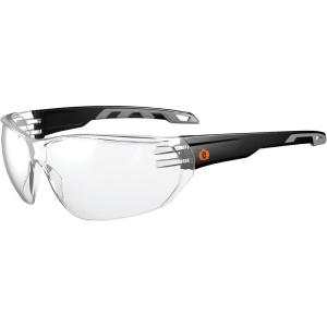 imageErgodyne Skullerz VALI Frameless Safety Glasses Lightweight IndoorOutdoor LensClear Lens