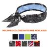 imageErgodyne Chill Its 6700CT Cooling Bandana Lined with Evaporative PVA Material for Fast Cooling Relief Tie for Adjustable Fit SkullsSkulls 2Pack