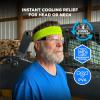 imageErgodyne Chill Its 6705CT Cooling Bandana Lined with Evaporative PVA Material for Fast Cooling Relief 3PackLime