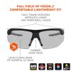 imageErgodyne Skullerz SKOLL Anti Scratch Safety Glasses AntiFog ANSI z871InOutdoor Lens