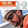 imageErgodyne Skullerz SKOLL Anti Scratch Safety Glasses AntiFog ANSI z871Smoke Lens