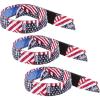 imageErgodyne Chill Its 6705CT Cooling Bandana Lined with Evaporative PVA Material for Fast Cooling Relief 3PackStars and Stripes